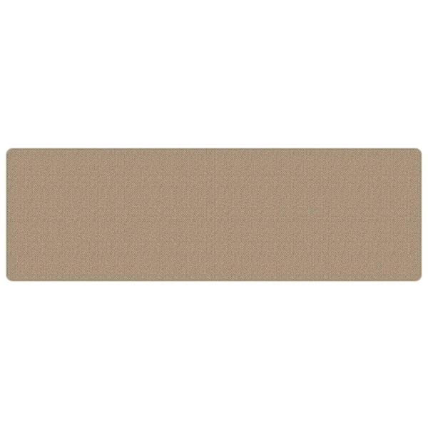 vidaXL Gångmatta sisallook beige 80x250 cm Brun