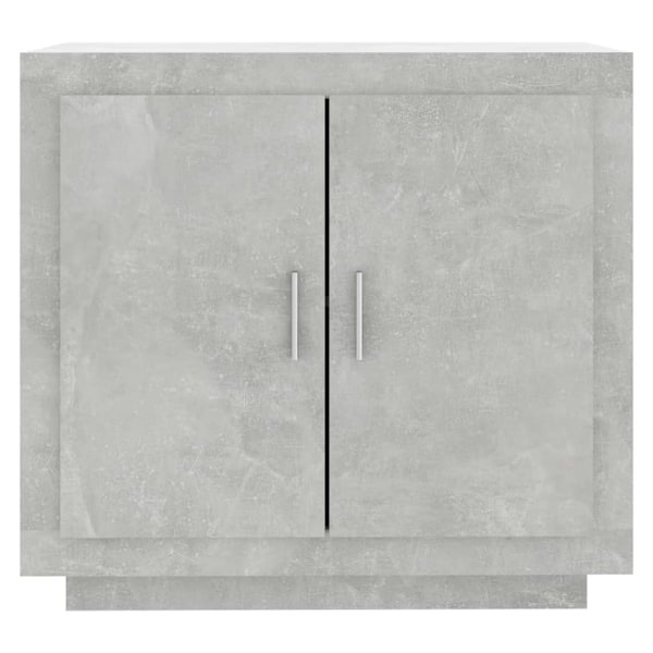 vidaXL Byrå betonggrå 80x40x75 cm konstruerat trä grå