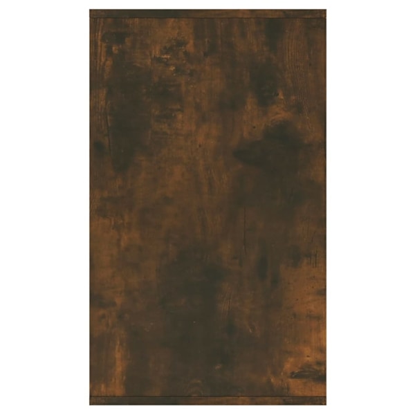 vidaXL Skänk rökfärgad ek 135x41x75 cm konstruerat trä Brun