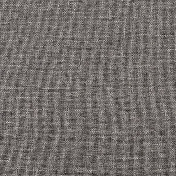 vidaXL Bänk mörkgrå 70x35x41 cm tyg Grå