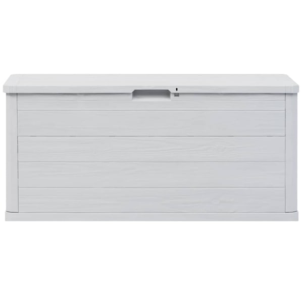 vidaXL Dynbox 280 liter ljusgrå grå
