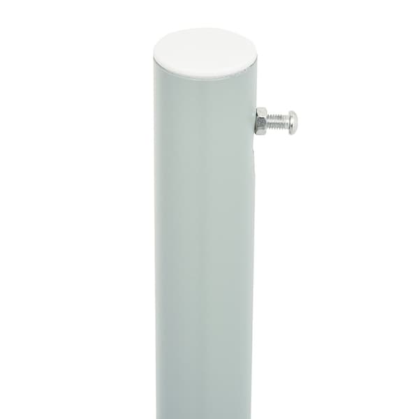 vidaXL Infällbar sidomarkis 180x600 cm röd Röd
