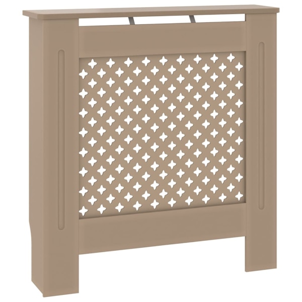 vidaXL Elementskydd MDF 78 cm Brun