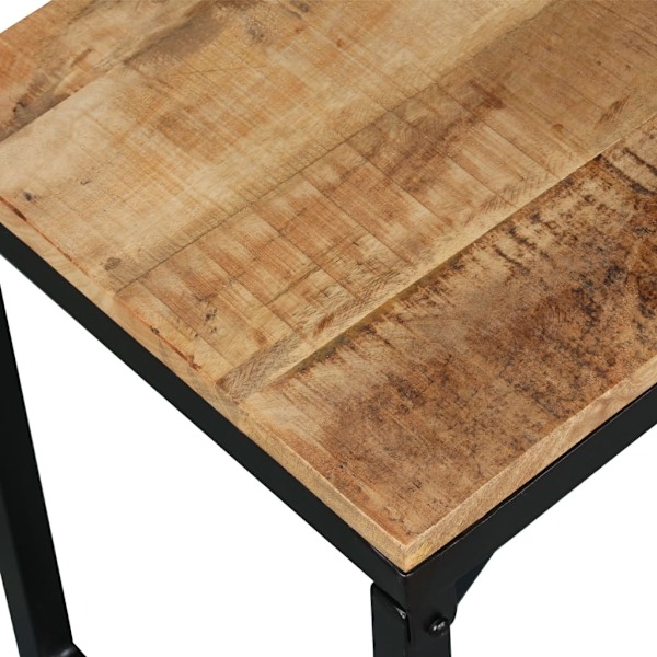 vidaXL Bänk massivt mangoträ 110x35x45 cm Brun