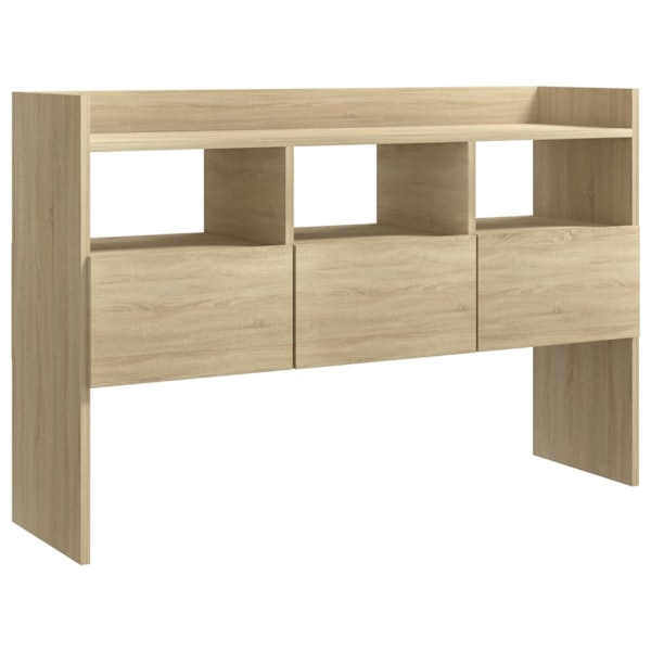 vidaXL Skänk sonoma-ek 105x30x70 cm konstruerat trä Brun