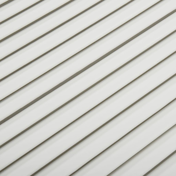vidaXL Skåpluckor lamelldesign 4 st vit 69x49,4 cm massiv furu Vit