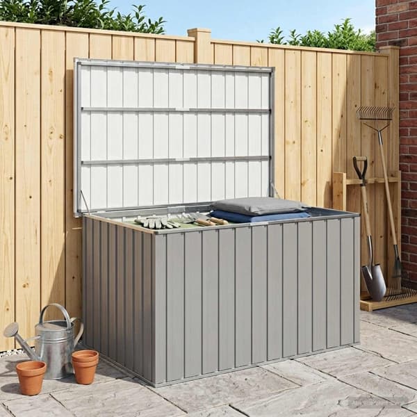 vidaXL Dynbox grå 149x99x93 cm grå