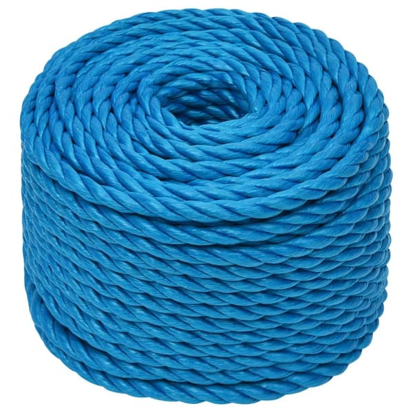 vidaXL Rep blå 24 mm 50 m polypropylen Blå