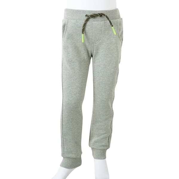 vidaXL Träningsbyxor för barn khaki 92 Grön