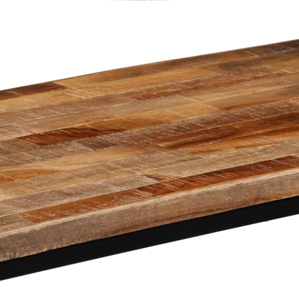 vidaXL Konsolbord massivt återvunnet teakträ 90x30x76 cm Brun