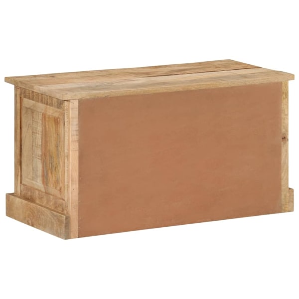 vidaXL Skobänk 85x40x45 cm massivt mangoträ Brun