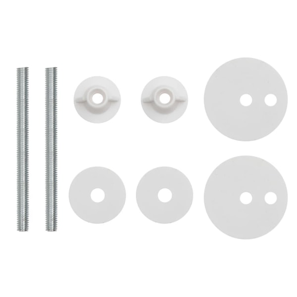 vidaXL Toalettsits med lock MDF strand multifärg