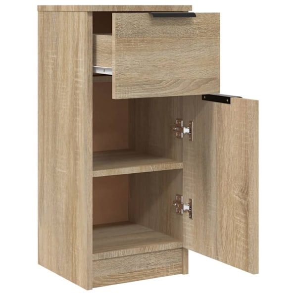 vidaXL Förvaringsskåp sonoma-ek 30x30x70 cm konstruerat trä Brun