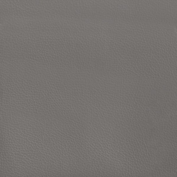 vidaXL Sänggavel grå 90x5x78/88 cm konstläder Grå