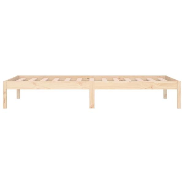 vidaXL Dagbädd 90x190 cm massiv furu Brun