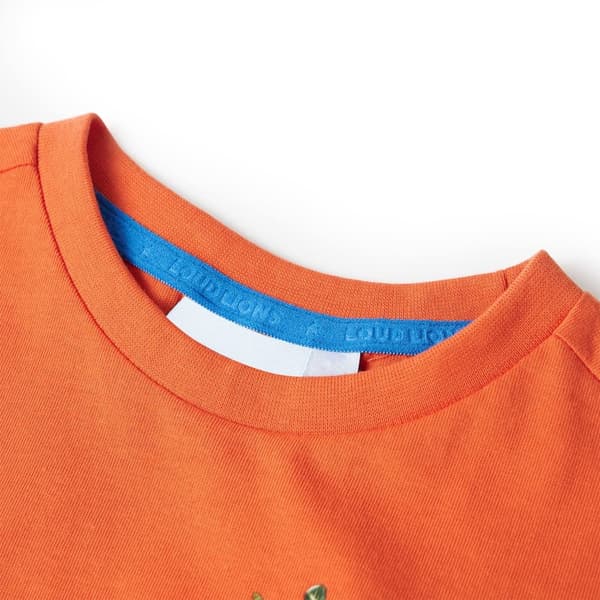vidaXL Kjol för barn stark orange 116 Orange