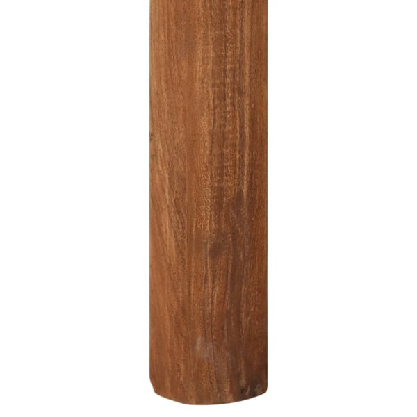 vidaXL Barbord massivt trä med honungsfinish 110x55x106 cm Brun