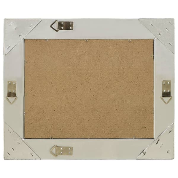 vidaXL Väggspegel barockstil 50x40 cm silver Silver