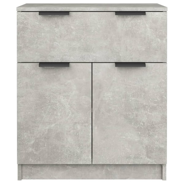 vidaXL Skänk betonggrå 60x30x70 cm konstruerat trä Grå