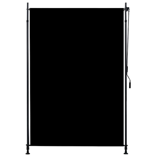 vidaXL Rullgardin utomhus 150x270 cm antracit Antracit