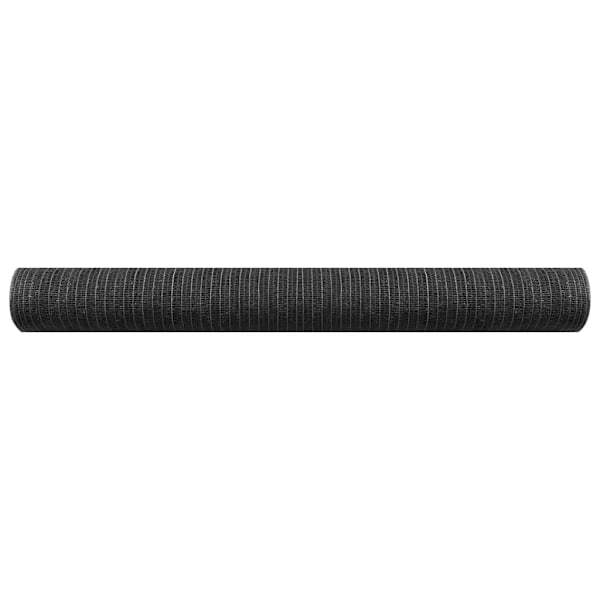 vidaXL Insynsskyddsnät antracit 1x10 m HDPE 75 g/m² Antracit
