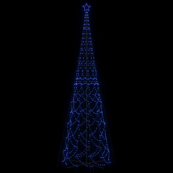 vidaXL Julgranskon blå 3000 LEDs 230x800 cm Blå