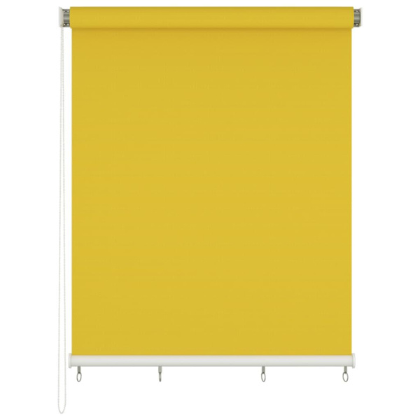 vidaXL Rullgardin utomhus 220x140 cm gul Gul