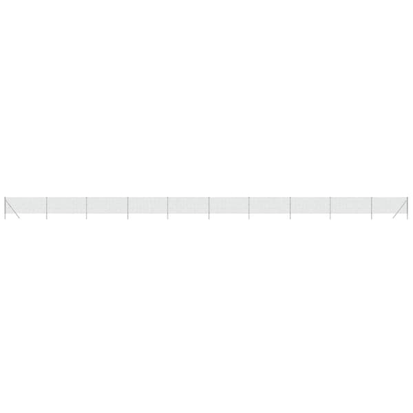 vidaXL Gunnebostängsel silver 0,8x25 m Silver