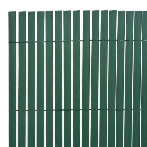 vidaXL Insynsskydd 110x500 cm grön Grön