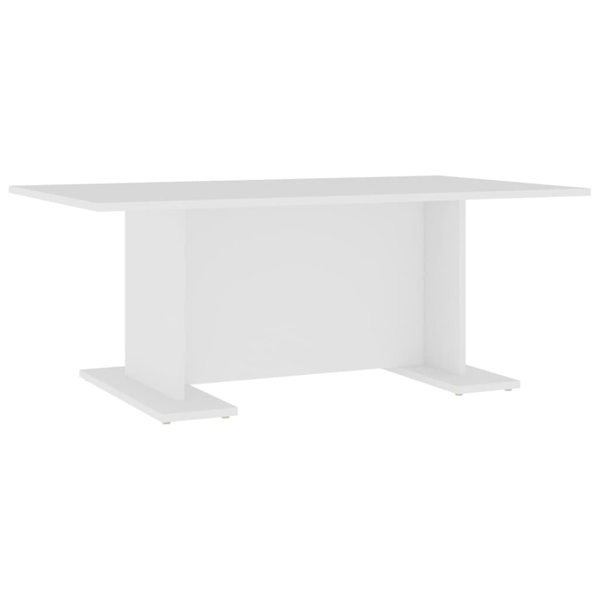vidaXL Soffbord vit 103,5x60x40 cm konstruerat trä Vit