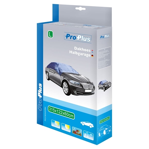 ProPlus Bilöverdrag tak L 315x122x60 cm Blå
