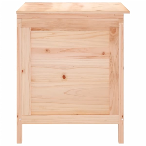 vidaXL Dynbox 50x49x56,5 cm massivt granträ Brun