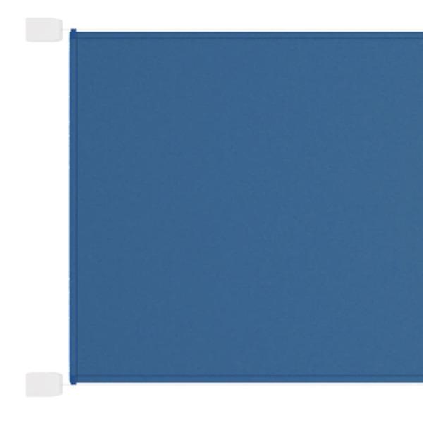 vidaXL Markis vertikal blå 180x600 cm oxfordtyg Blå
