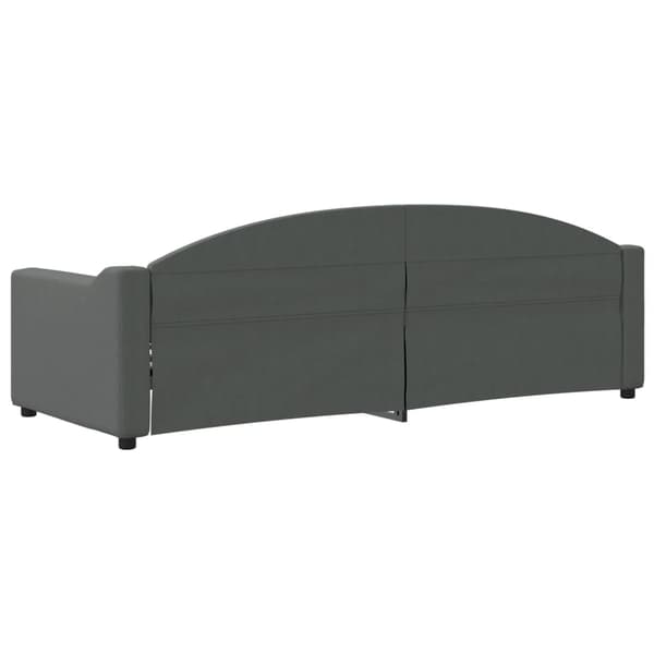 vidaXL Dagbädd mörkgrå 80x200 cm tyg Grå