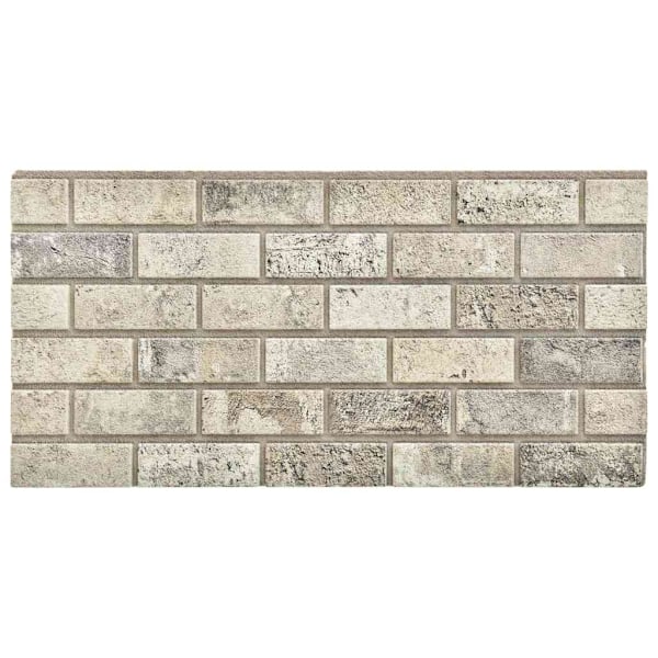 vidaXL Väggpaneler 3D sandfärgat tegel 10 st EPS Beige