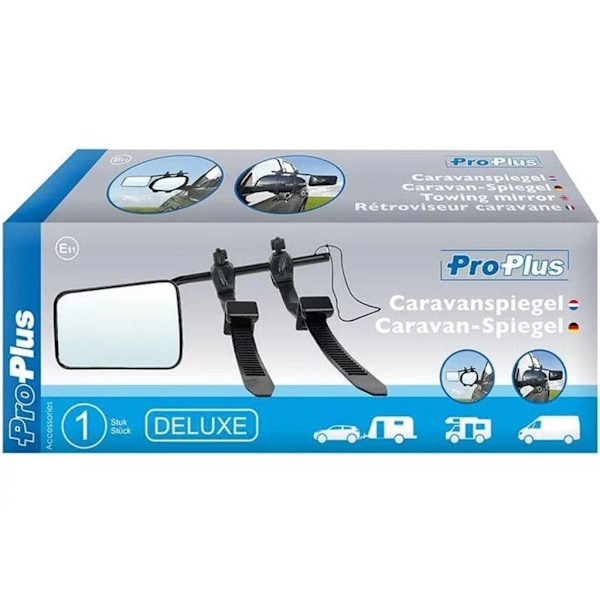 ProPlus Husvagnsbackspegel Deluxe Svart