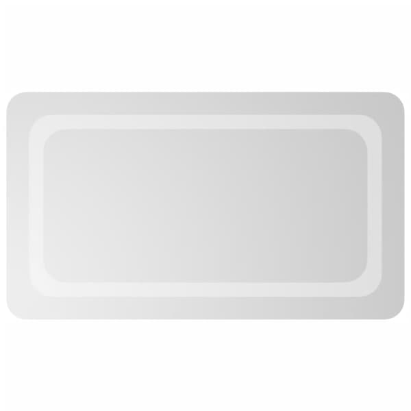 vidaXL Badrumsspegel LED 40x60 cm Transparent