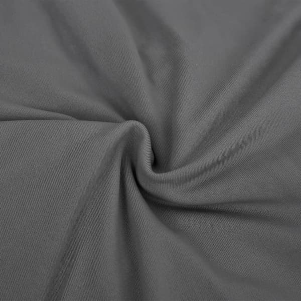 vidaXL Sofföverdrag 4-sits med stretch antracit polyesterjersey Antracit