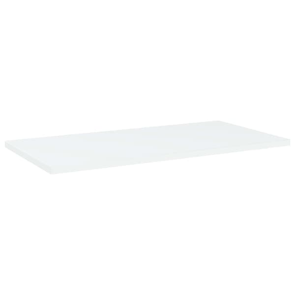 vidaXL Hyllplan 4 st vit 60x30x1,5 cm konstruerat trä Vit