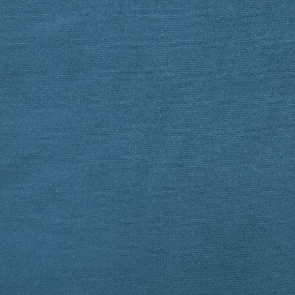 vidaXL Vilstol med fotpall blå sammet Blå