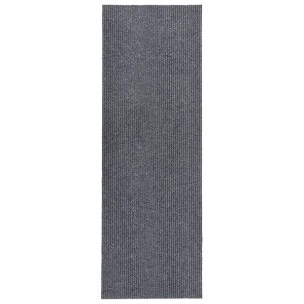 vidaXL Gångmatta 100x350 cm grå grå