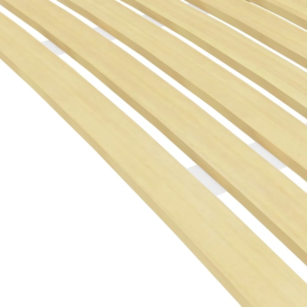 vidaXL Ribbotten med 24 ribbor 100x200 cm Brun