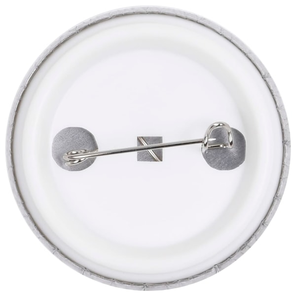 vidaXL Knappdelar 500 uppsättningar 37 mm Silver