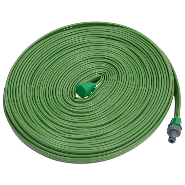 vidaXL Sprinklerslang 3 kanaler grön 15 m PVC Grön