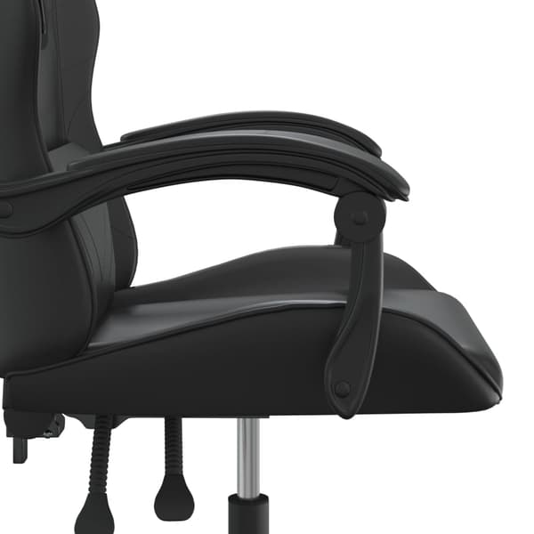 vidaXL Gamingstol svart konstläder art