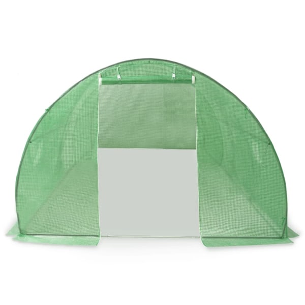 vidaXL Växthus 18m² 600x300x200 cm Grön