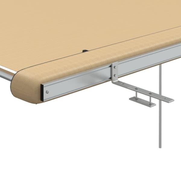vidaXL Husvagnsmarkis 3,6x2,5x2,15 m beige Beige