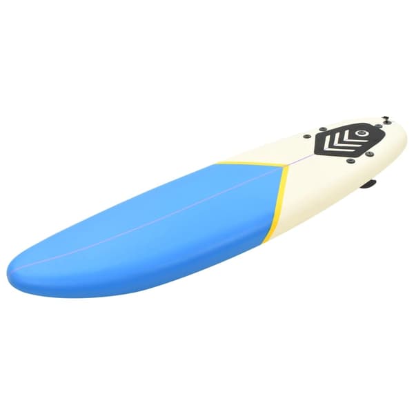 vidaXL Surfbräda 170 cm blå och gräddvit multifärg