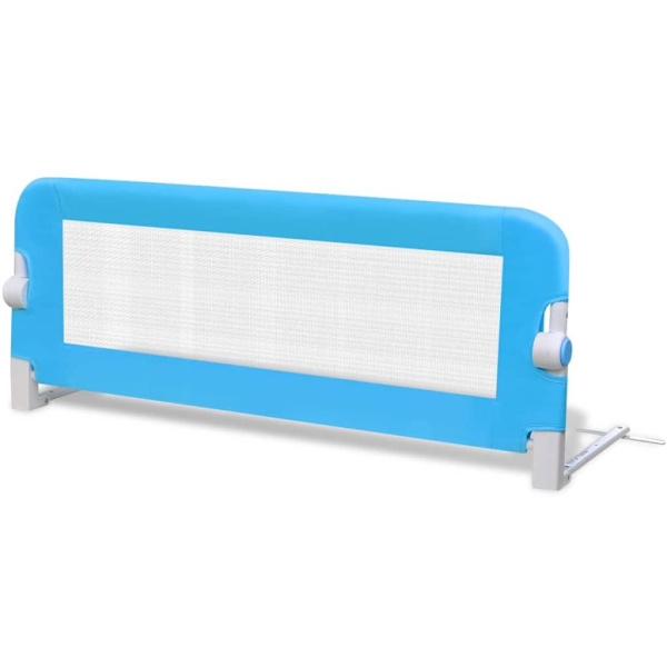 vidaXL Sängskena för barn 2 st blå 102x42 cm Blå