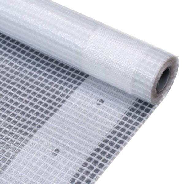 vidaXL Leno presenning 260 g/m² 4x2 m vit Vit